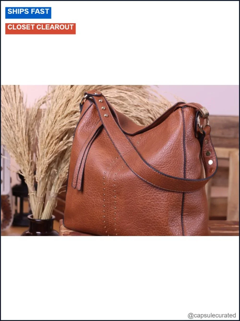 Women's Hobo Bag Faux Leather Shoulder Crossbody Purse